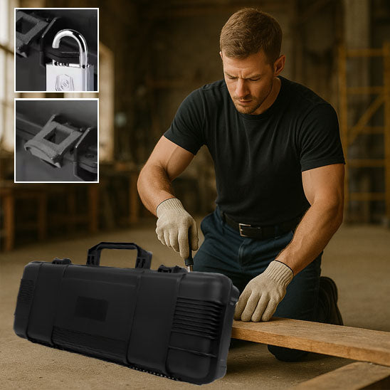 Boite à outils robuste : rangement durable pour tous vos instruments