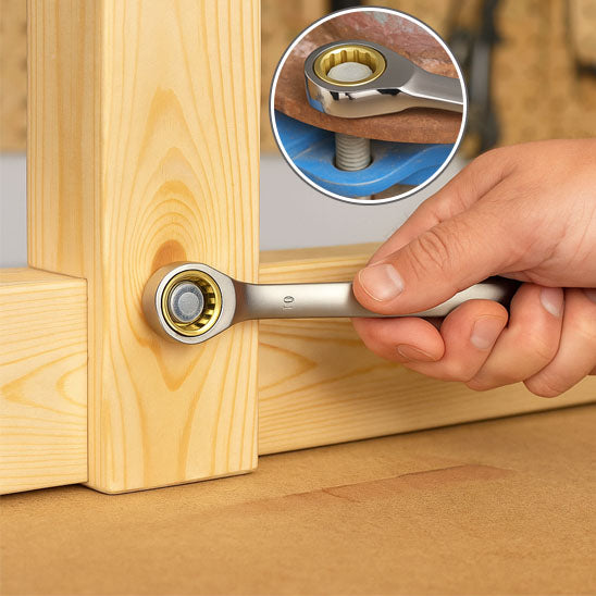 La clé plate à cliquet révolutionnaire pour vos projets bricolage