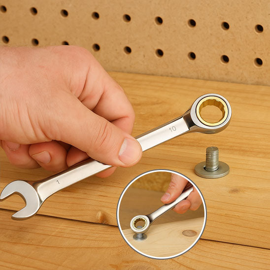 La clé plate à cliquet révolutionnaire pour vos projets bricolage