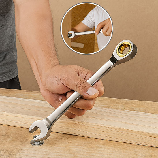 La clé plate à cliquet révolutionnaire pour vos projets bricolage